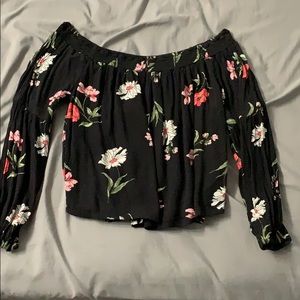 Hollister off the shoulder top